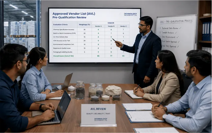 Approved Vendor List Pre-Qualification