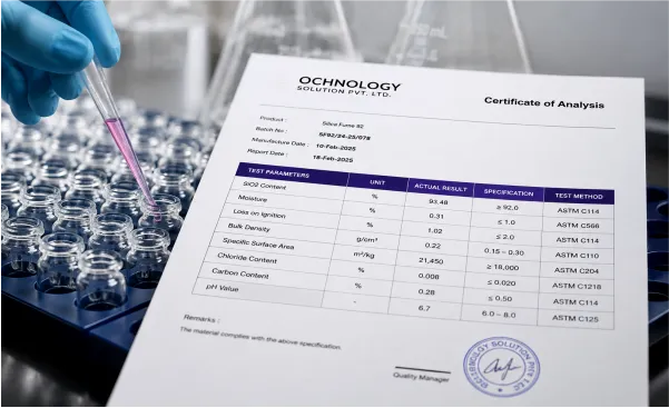 Actual Laboratory Test Results