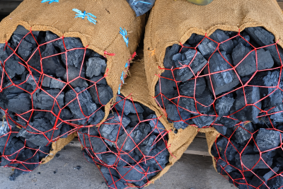 1 Tons Hardwood Charcoal Ready for Dispatch